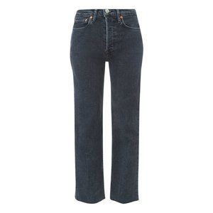 RE/DONE Black High Waisted Jeans